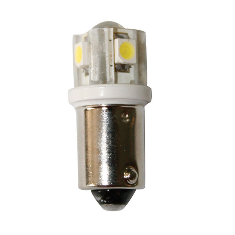 Glühbirne 12V, LED, BA9S, klar - 4SMDs+1LED image