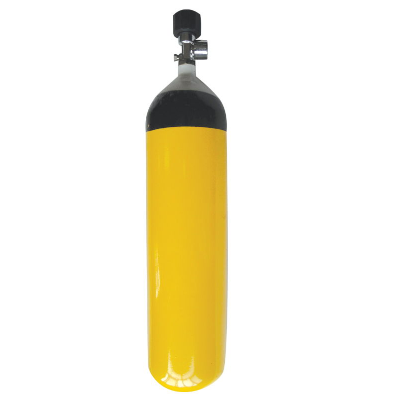 Ersatz - Druckluftflasche 6lt & Ventil 300bar mit Luft image