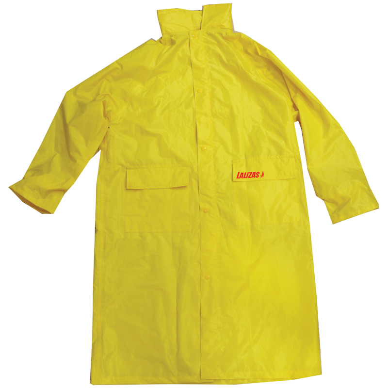 LALIZAS Regenmantel mit Kapuze, gelb image