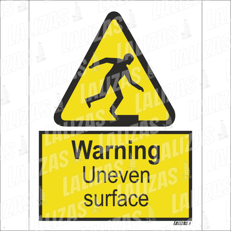 Danger - Uneven Surface image